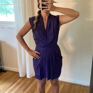 BCBG Purple Cocktail Dress